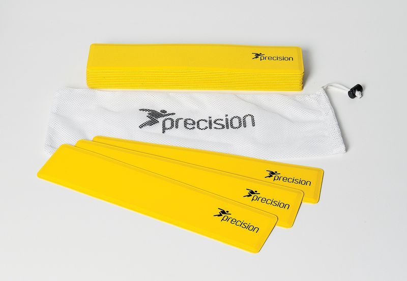 Precision Rectangular Rubber Markers (Set of 15) inc Bag