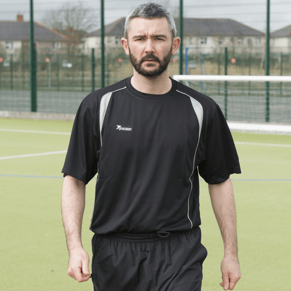 Precision Ref Undershirt - Black/Silver