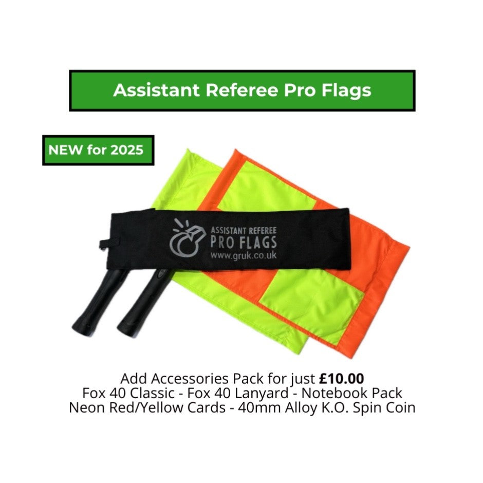 Assistant Referee Pro Flag Set