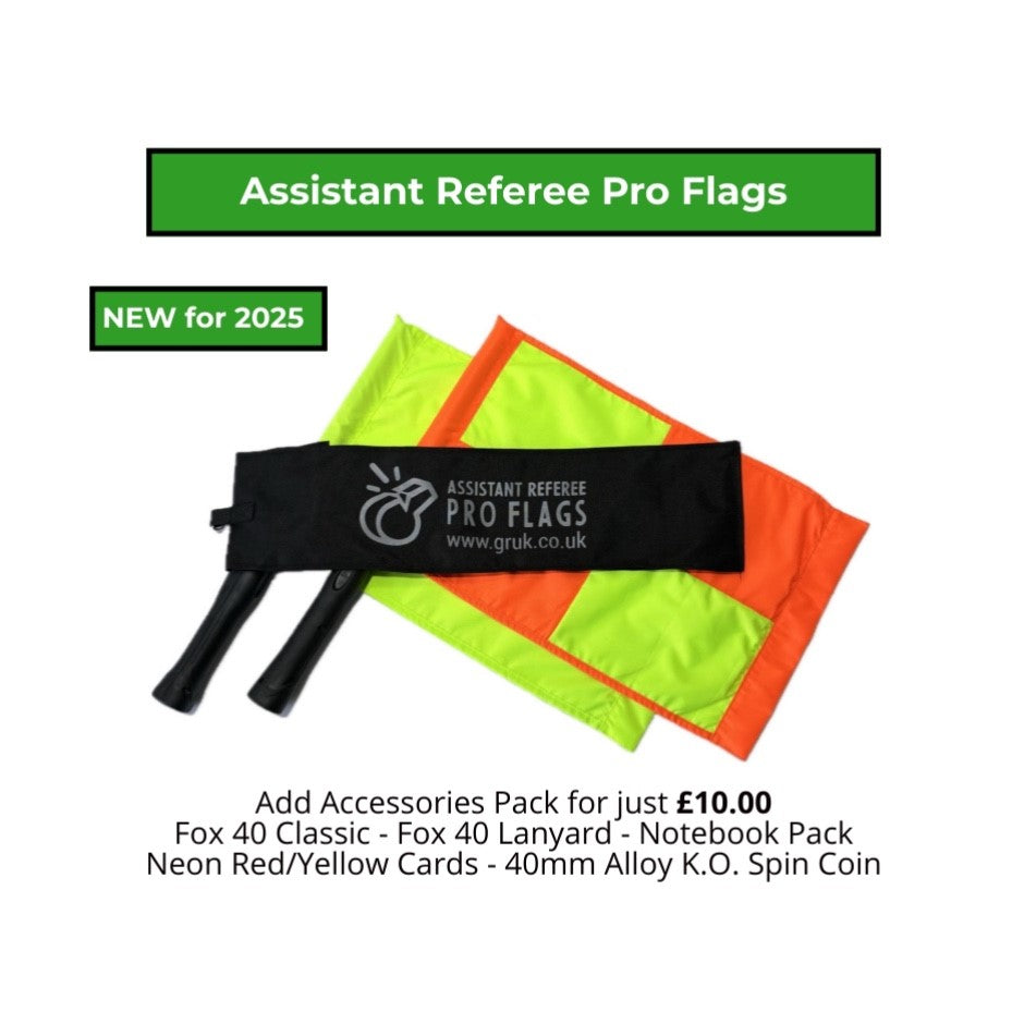 Assistant Referee Pro Flag Set – Grassroots Referees