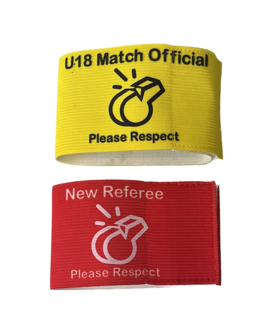 Referee Rings Referee RESPECT Armbands – Grassroots Referees