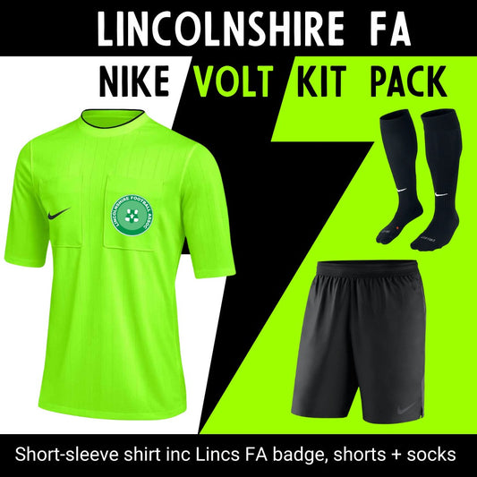 Lincolnshire FA Nike Volt Referee Pack