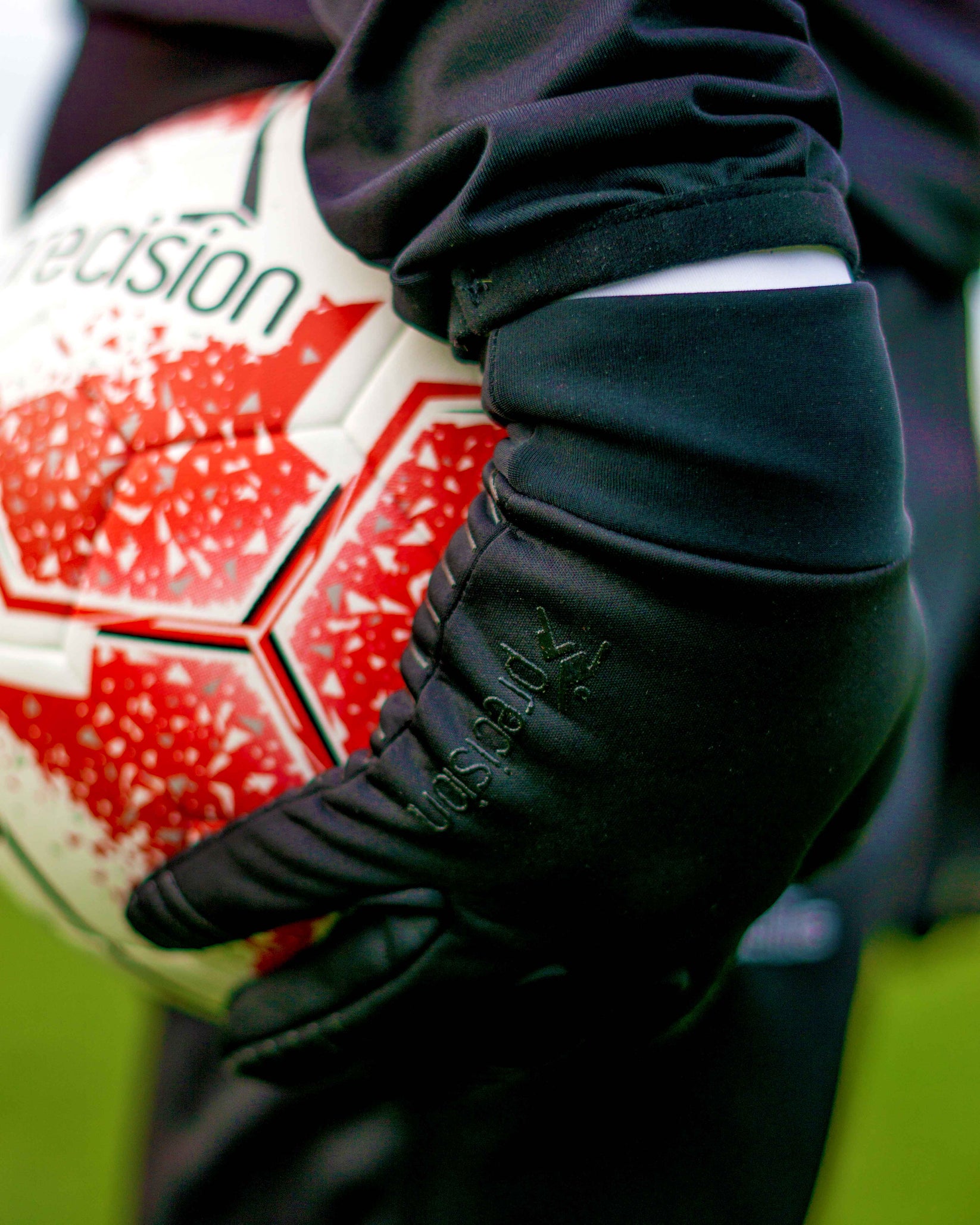 Precision Essential Warm Referee Gloves Grassroots Referees